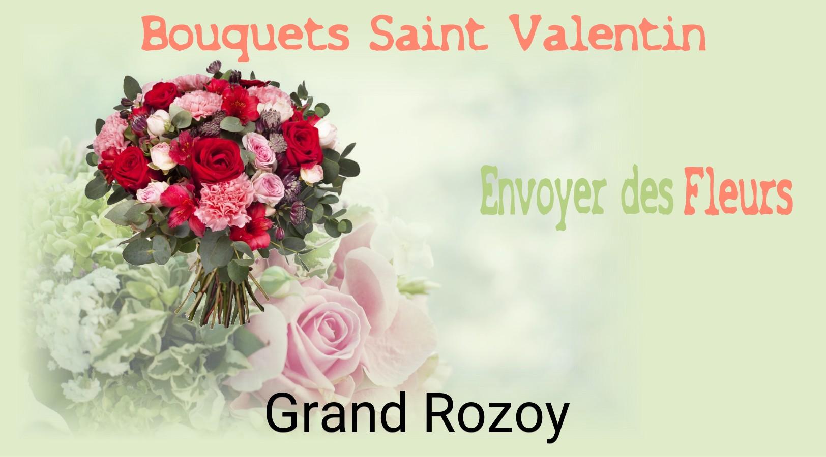 Roses de Saint-Valentin livrées à Grand-Rozoy
